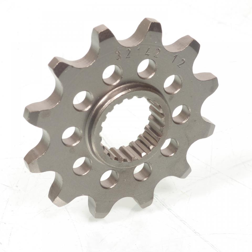 Pignon de sortie de boite Esjot pour moto 12 dts pas 520 / 50-32142-12S Neuf