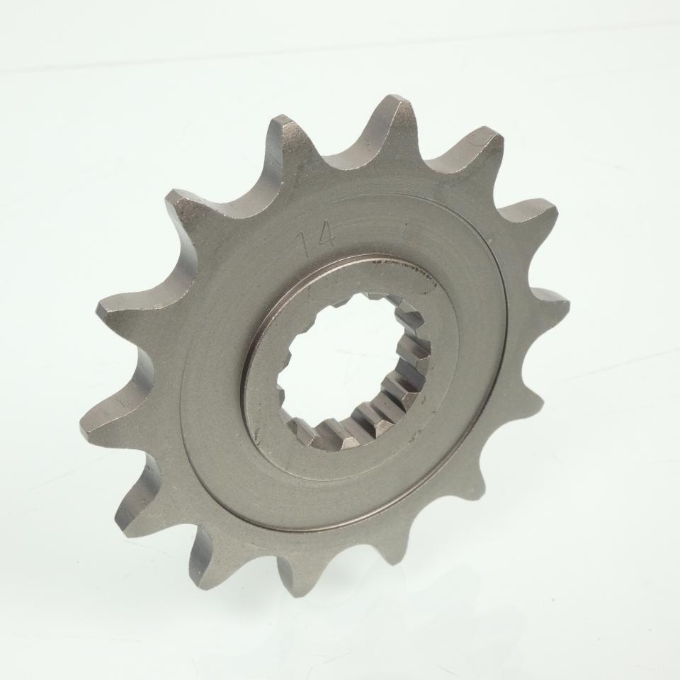 Pignon de sortie de boite Sifam pour Quad Kawasaki 450 Kfx R 2008 à 2014 14 dents pas 520 Neuf