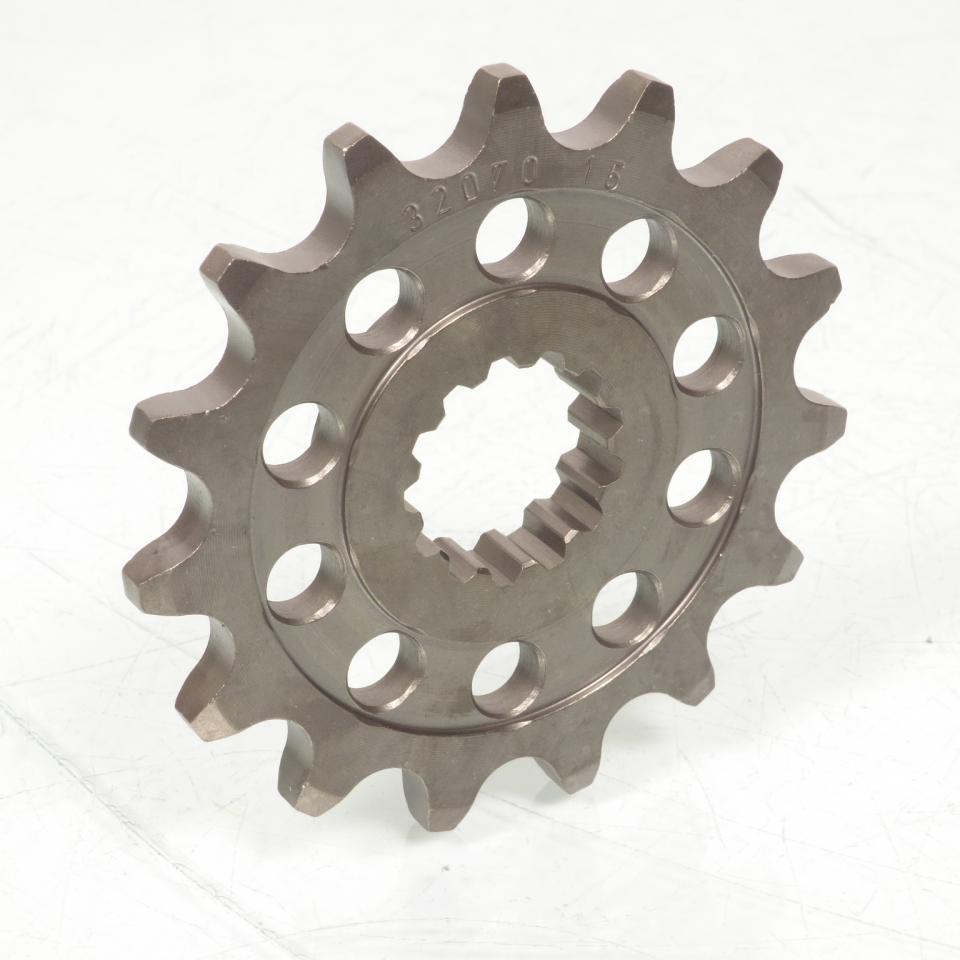 Pignon de sortie de boite Sifam pour moto 15 dents pas 520 Neuf