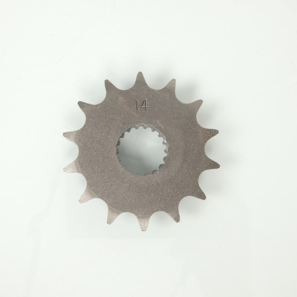 Pignon de sortie de boite Sifam pour moto Suzuki 125 DR 14 dents pas 428 Neuf