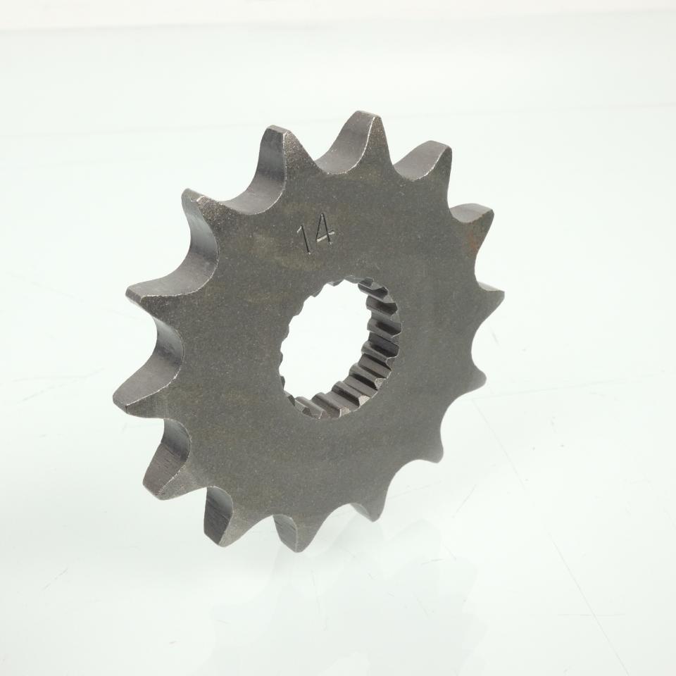 Pignon de sortie de boite Sifam pour moto Suzuki 125 DR 14 dents pas 428 Neuf