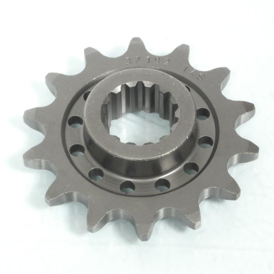 Pignon de sortie de boite Esjot pour moto 14 dents pas 520 Neuf