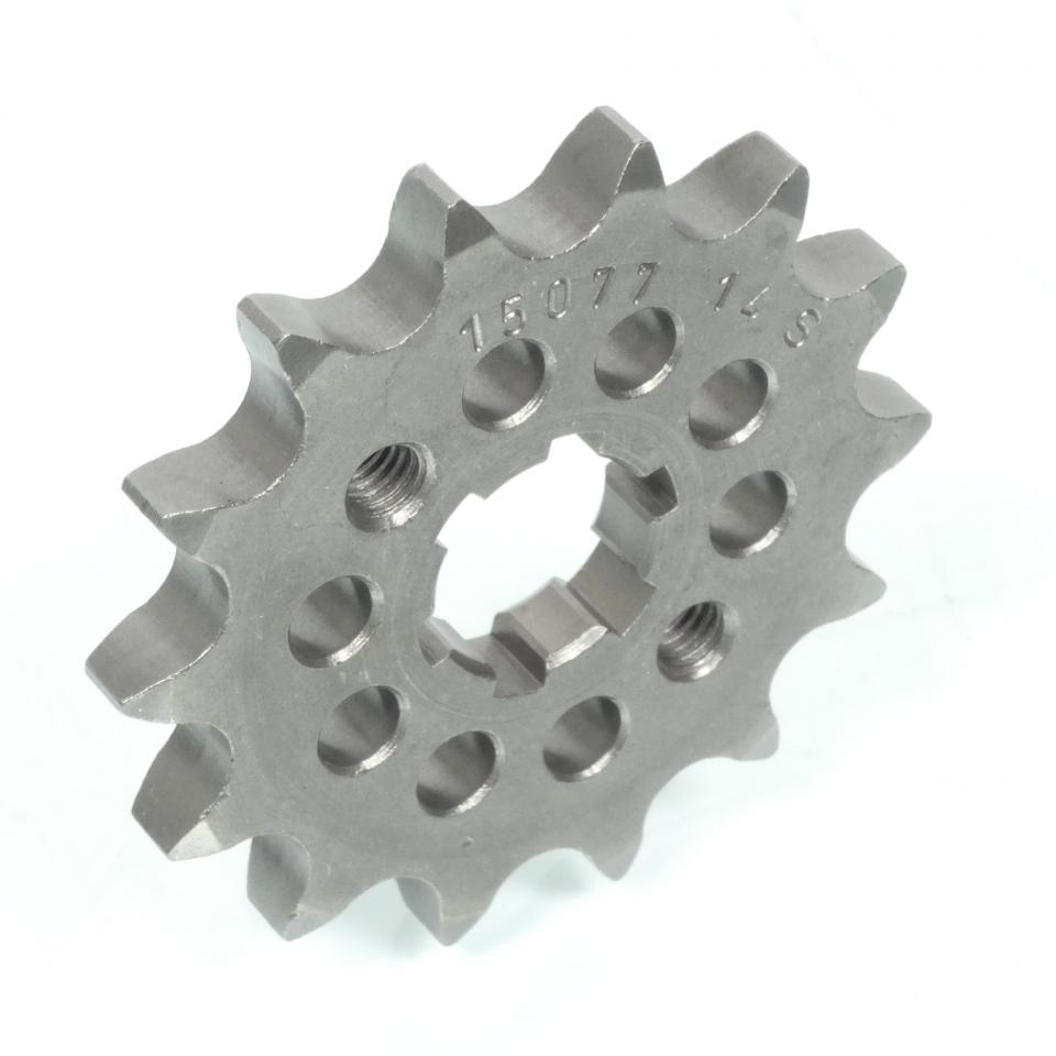 Pignon de sortie de boite Esjot pour moto Suzuki 125 Gsx-R 14 dents pas 428 Neuf