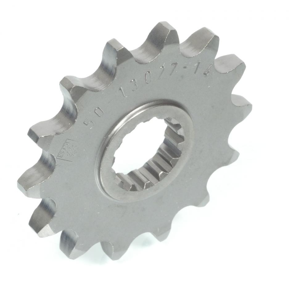 Pignon sortie de boite Esjot pour moto Yamaha 65 YZ 2018 à 2023 14 dents pas 420