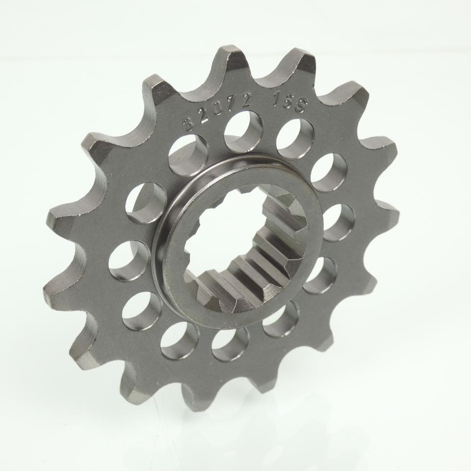 Pignon de sortie de boite Esjot pour moto 15 dents pas 520 Neuf
