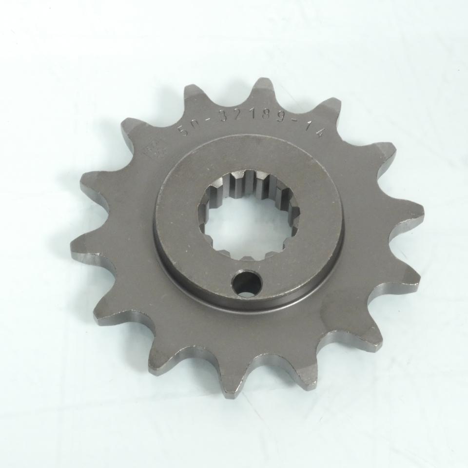 Pignon de sortie de boite Esjot pour moto Mondial 300 HPS I ABS 14 dents pas 520