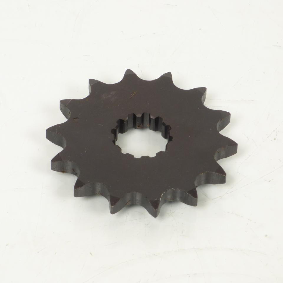 Pignon de sortie de boite France Equipement pour Moto Minarelli 50 AM6 14 dents pas 420 / E1411.14 Neuf