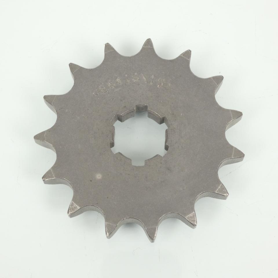 Pignon de sortie de boite FE pour moto Yamaha 80 YZ 1985 15 dents Pas 428 Neuf