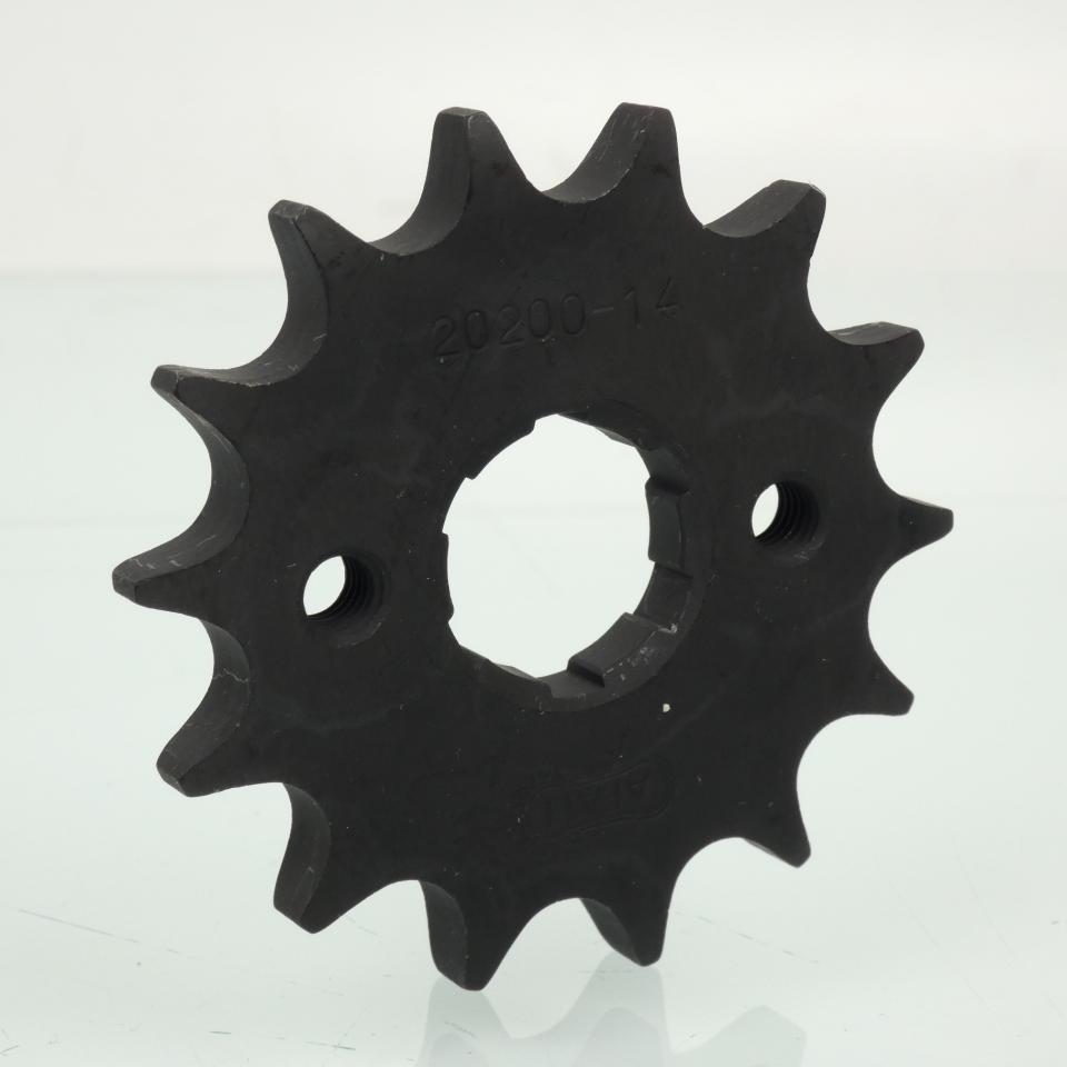 Pignon de sortie de boite Afam pour moto Honda 125 XLS 14 dents Pas 428 Neuf