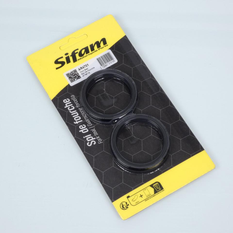 Joint spi de fourche Sifam pour Moto Honda 450 Cr-F R 2002 à 2008 47x58x10mm Neuf