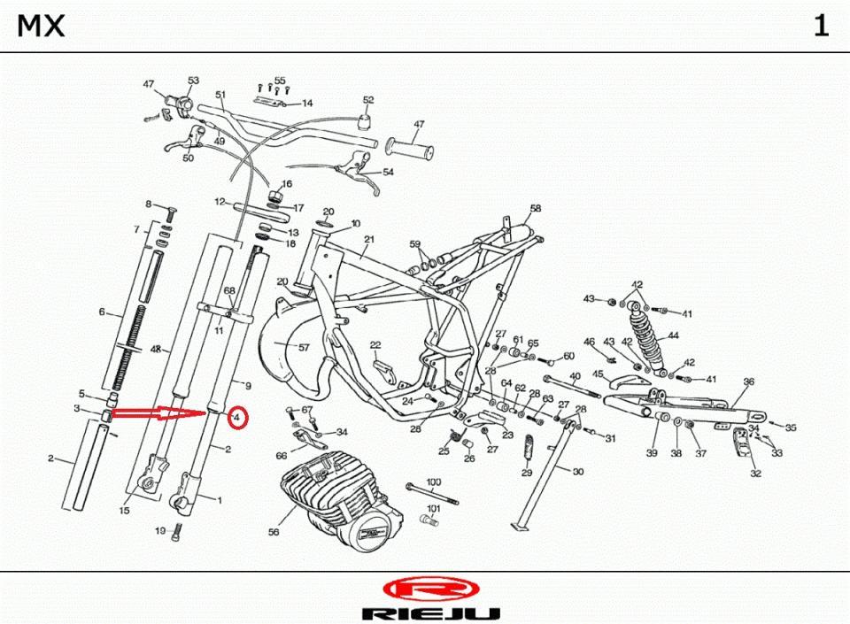 Joint spi de fourche pour moto Rieju 50 MX 1999 30x40x13mm 0/000.890.0006 Neuf