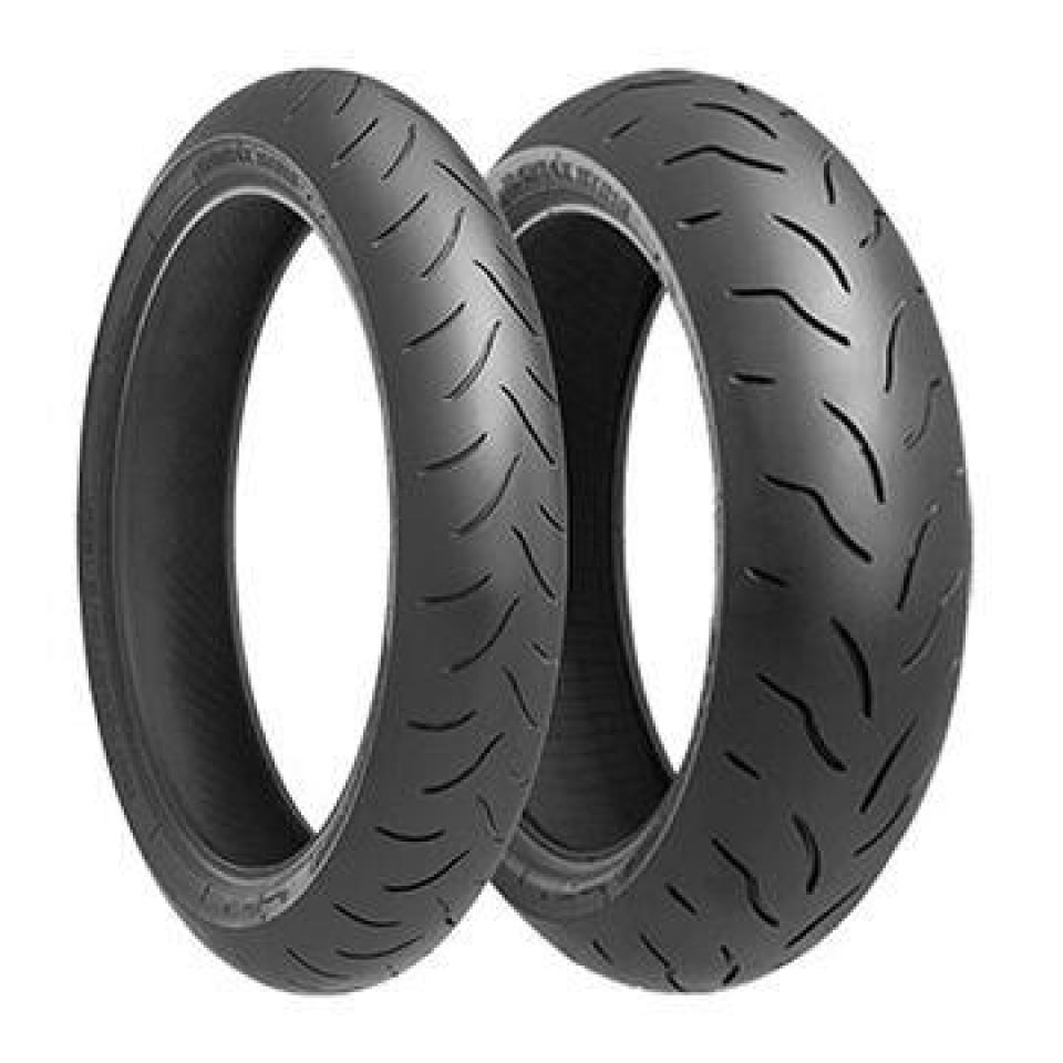 Pneu 180-55-17 Bridgestone pour Moto Kawasaki 800 Z Après 2013 Battlax BT016R Pro Neuf