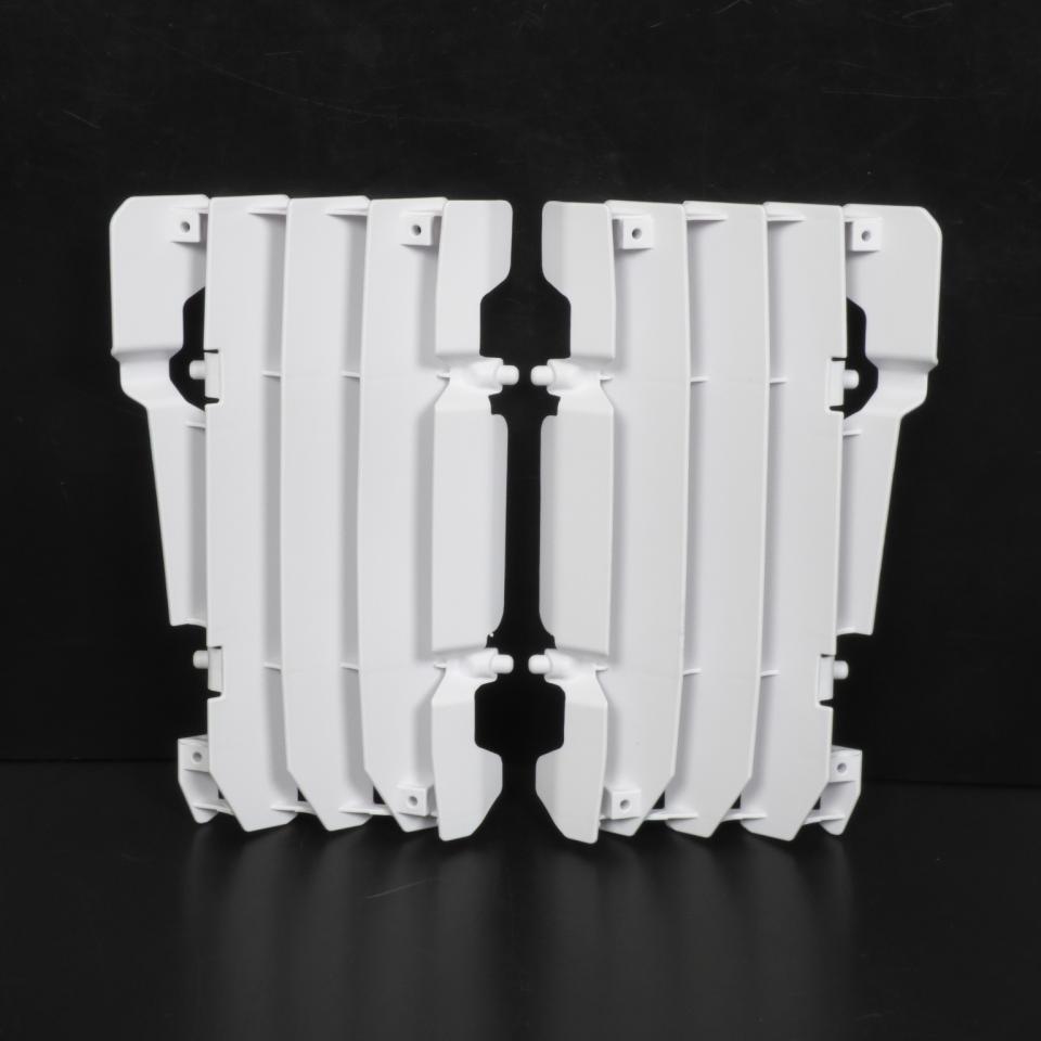 Grille protection radiateur blanc pour moto Beta 250 RR Enduro 2T 2013 à 2019