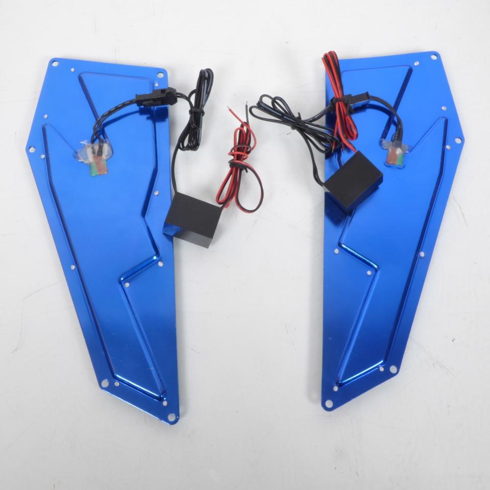 Protection de marche pied lumineuse TNT SKY WALK BLEU pour scooter Destockage