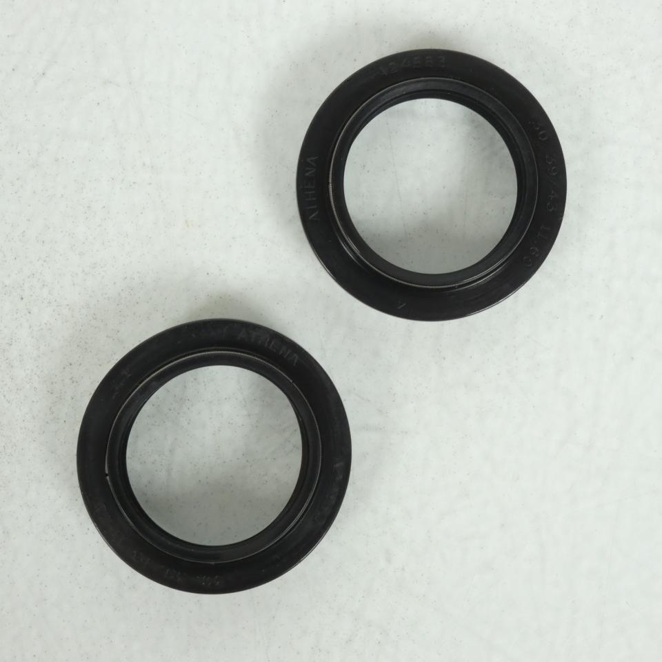 Cache poussière de fourche Centauro pour scooter Gilera 50 Stalker 1997 à 2008 30x39/43x11.6mm / Paire Neuf