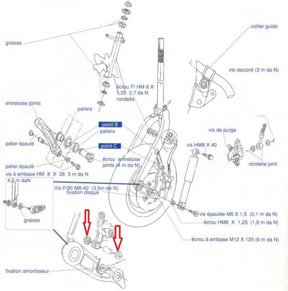 Cache poussière support étrier frein AV pour scooter Peugeot 125 SV 752192 Neuf