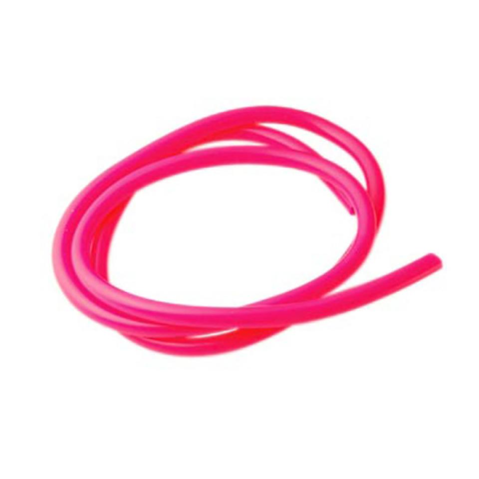 Durite d'essence rose fluo Ø5x8mm Tun'R pour moto 50 à boite scooter cyclo Neuf