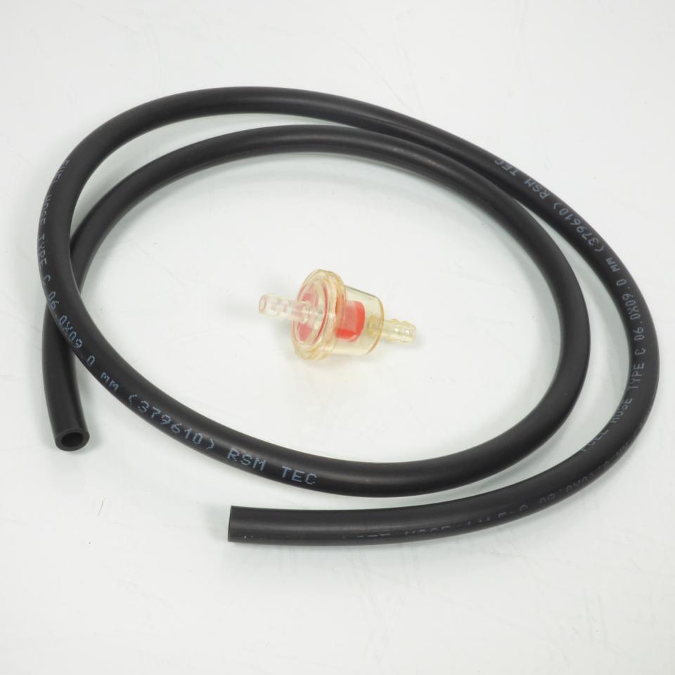 Durite essence RSM pour Auto Ø6x9mm par 1m + filtre Neuf