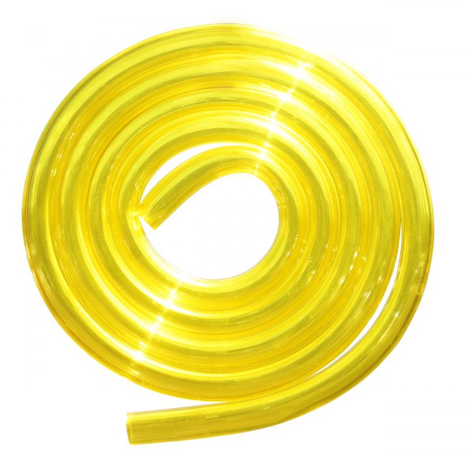 Durite d'essence Replay jaune transparent 5x8mm x 1m pour moto 50 à boite cyclo