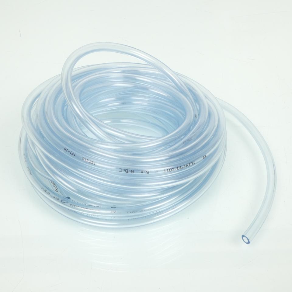 Durite essence RSM pour deux roues moto auto 4x7mm x 10mm transparente Neuf