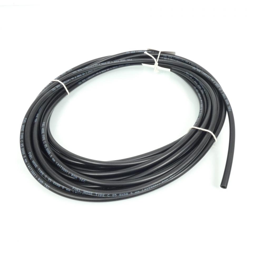 Durite essence hydrocarbure huile RSM pour moto auto 6x9mm x 10m NBR noir Neuf