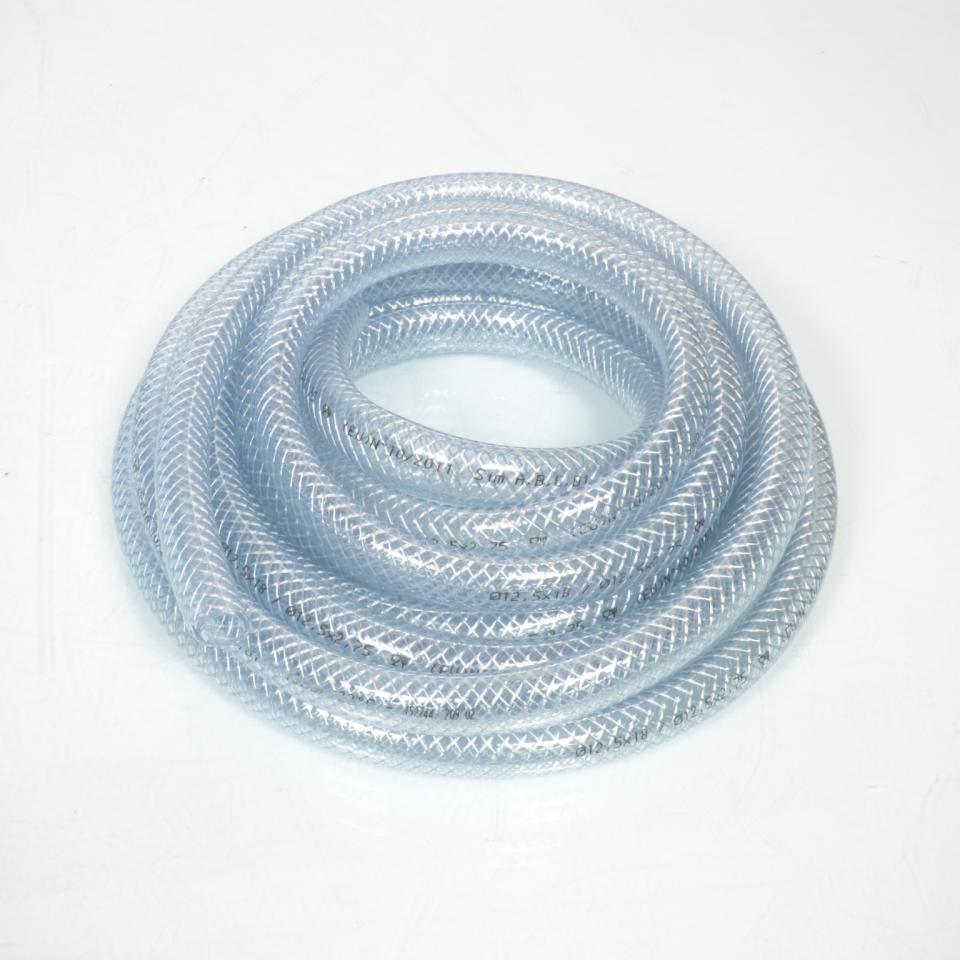 Durite Multi-usage renforcée RSM pour auto moto scooter 12,5x18,5mm par 5m Neuf