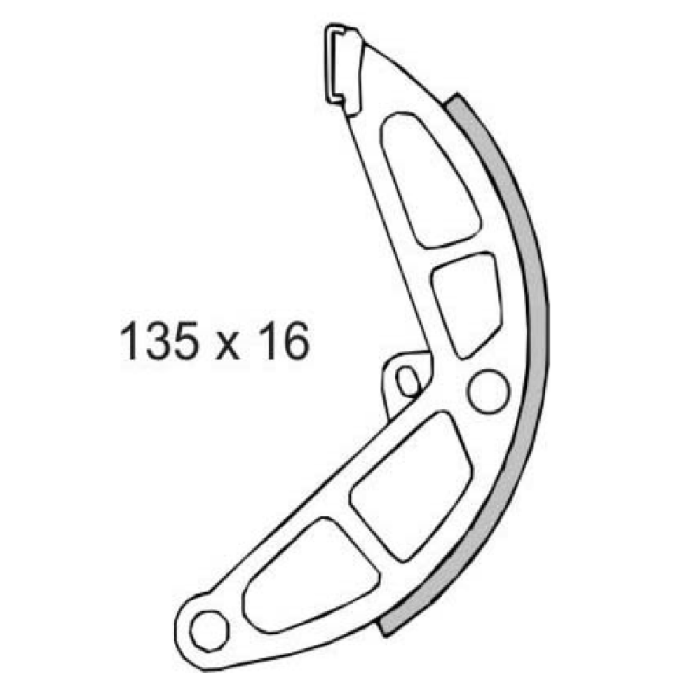 Mâchoire de frein RMS pour Solex Neuf