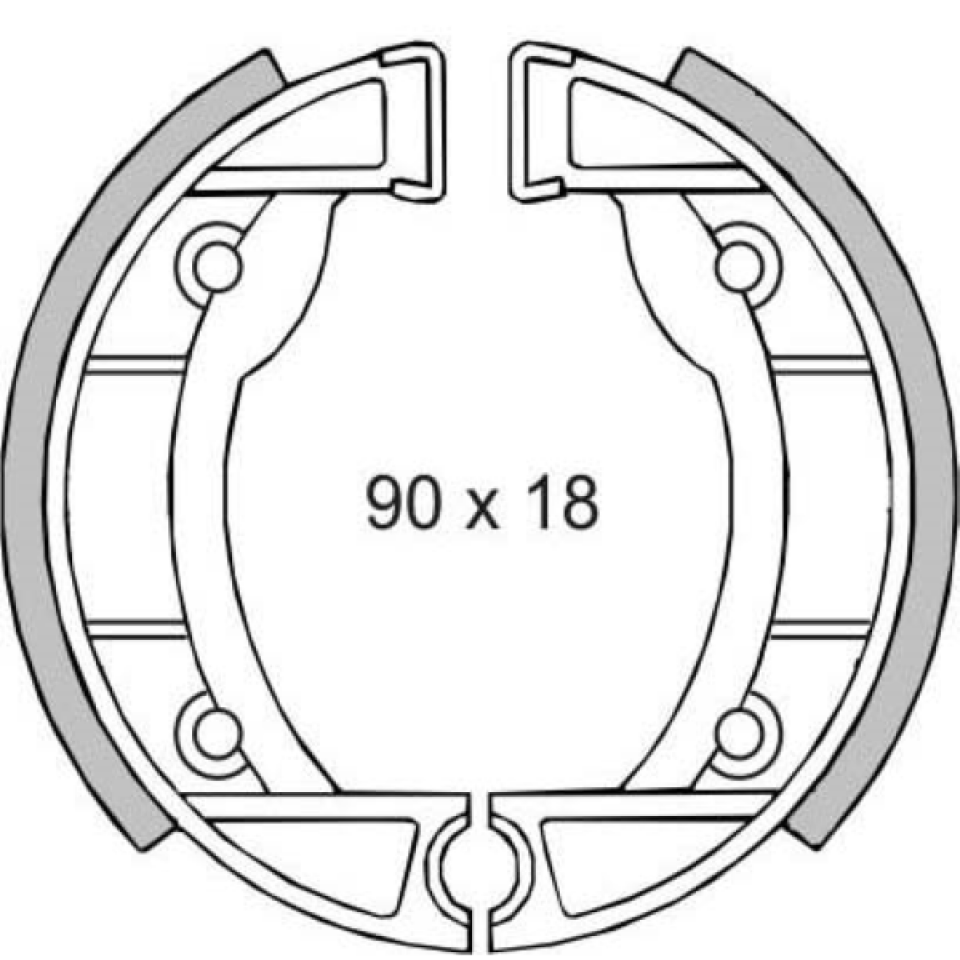 Mâchoire de frein RMS pour Solex Neuf