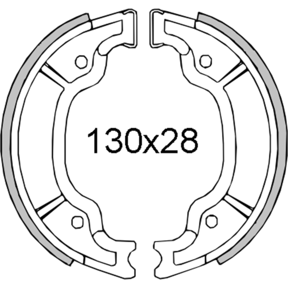 Mâchoire de frein RMS pour Solex Neuf