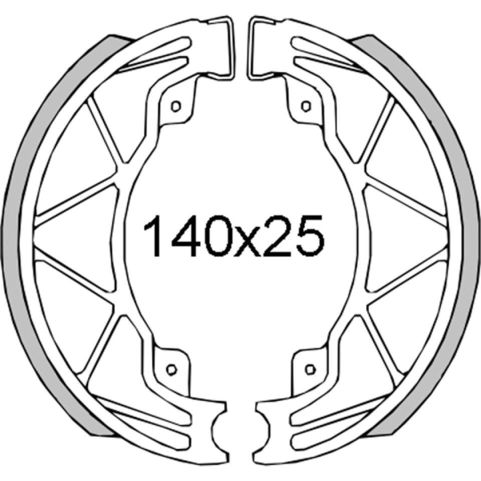 Mâchoire de frein RMS pour Solex Neuf