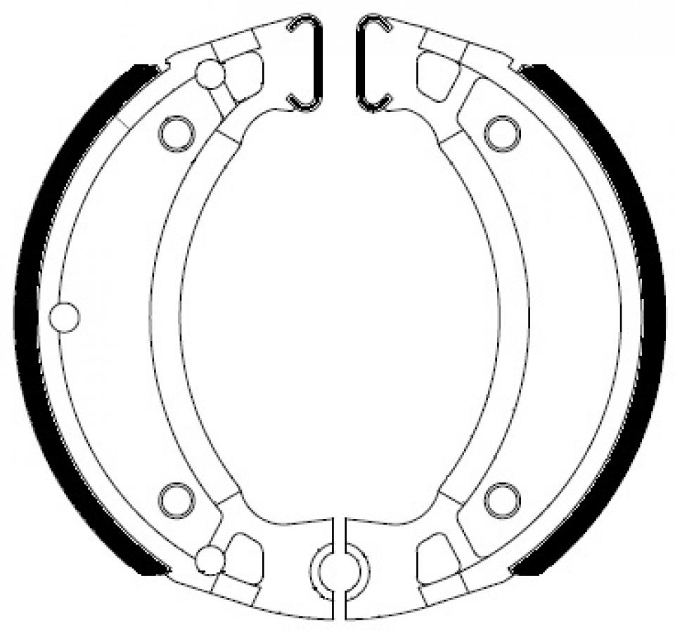 Mâchoire de frein Ferodo pour Scooter CPI 50 Oliver 2003 à 2006 AR Neuf