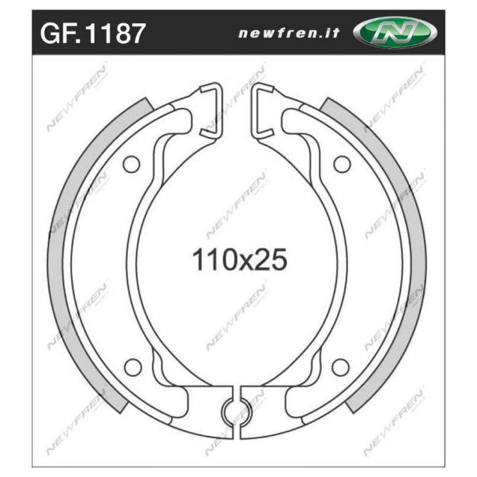 Mâchoire de frein Newfren pour Moto MBK 50 X-Limit 1998 à 2003 Neuf