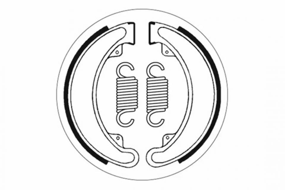 Mâchoire de frein SBS pour Auto 2024 Neuf