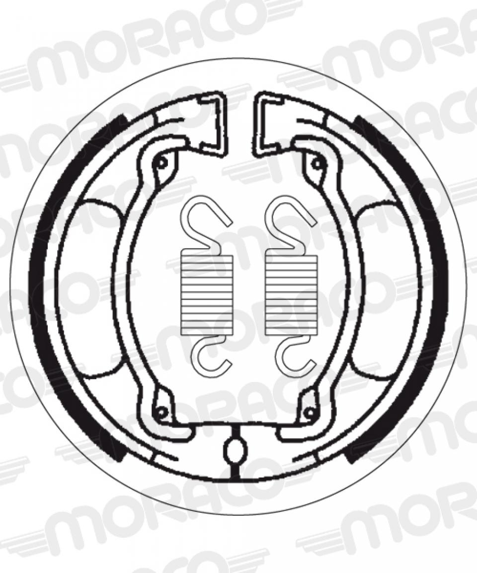 Mâchoire de frein SBS pour Auto 2032 Neuf