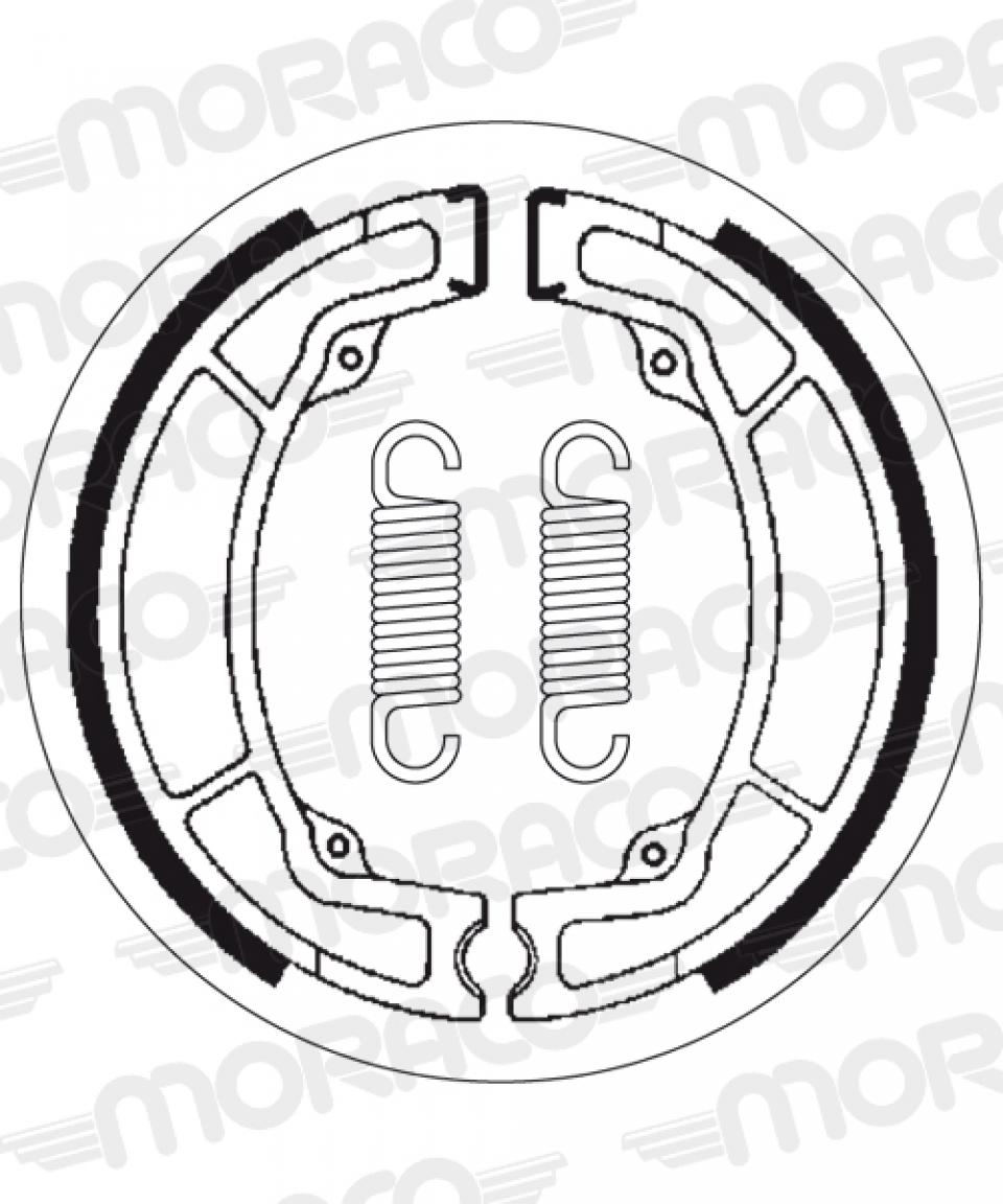 Mâchoire de frein SBS pour Auto 2033 Neuf
