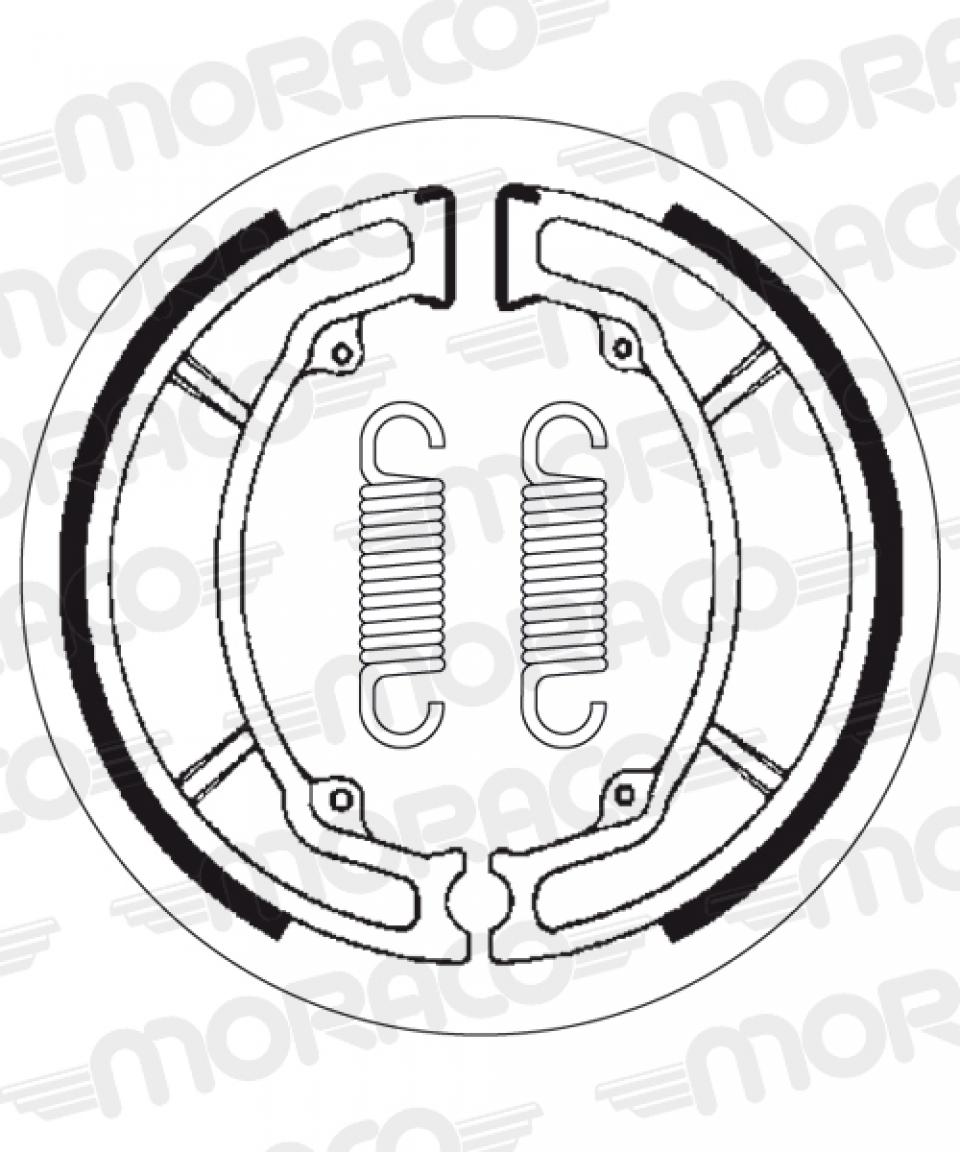 Mâchoire de frein SBS pour Auto 2034 Neuf