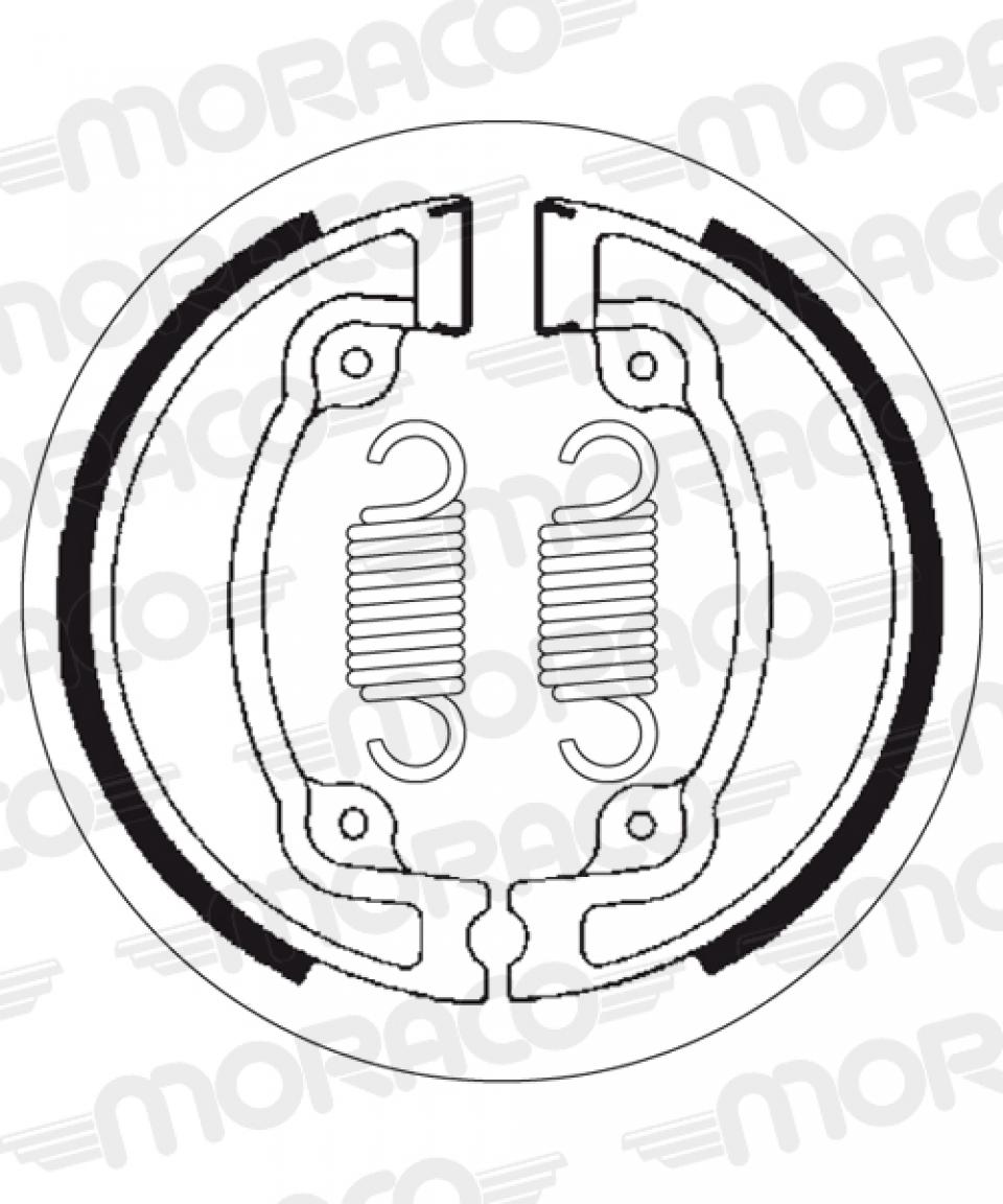 Mâchoire de frein SBS pour Auto 2041 Neuf
