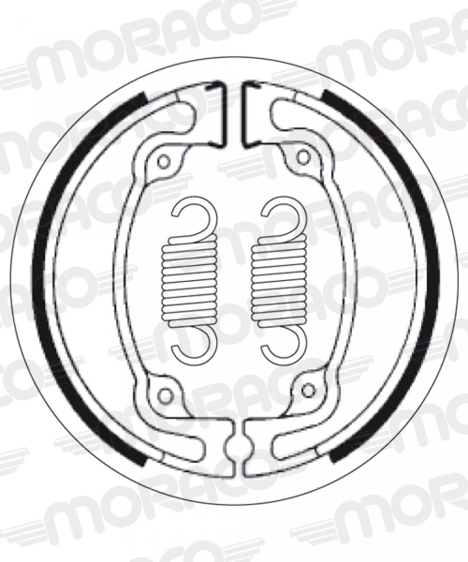 Mâchoire de frein SBS pour Auto 2042 Neuf