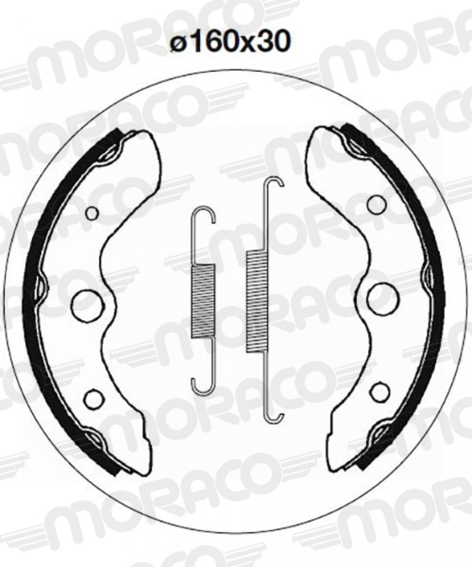Mâchoire de frein SBS pour Auto 2044 Neuf