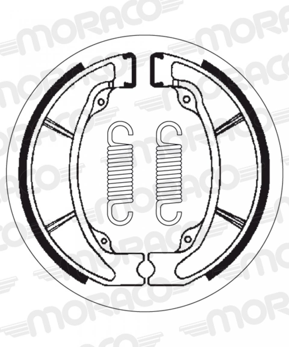 Mâchoire de frein SBS pour Auto 2047 Neuf