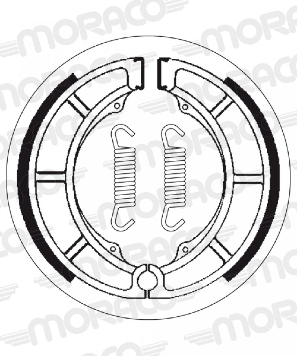 Mâchoire de frein SBS pour Auto 2052 Neuf