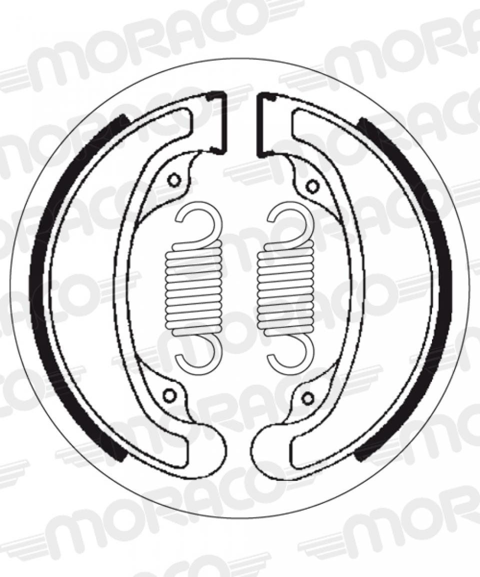 Mâchoire de frein SBS pour Auto 2058 Neuf