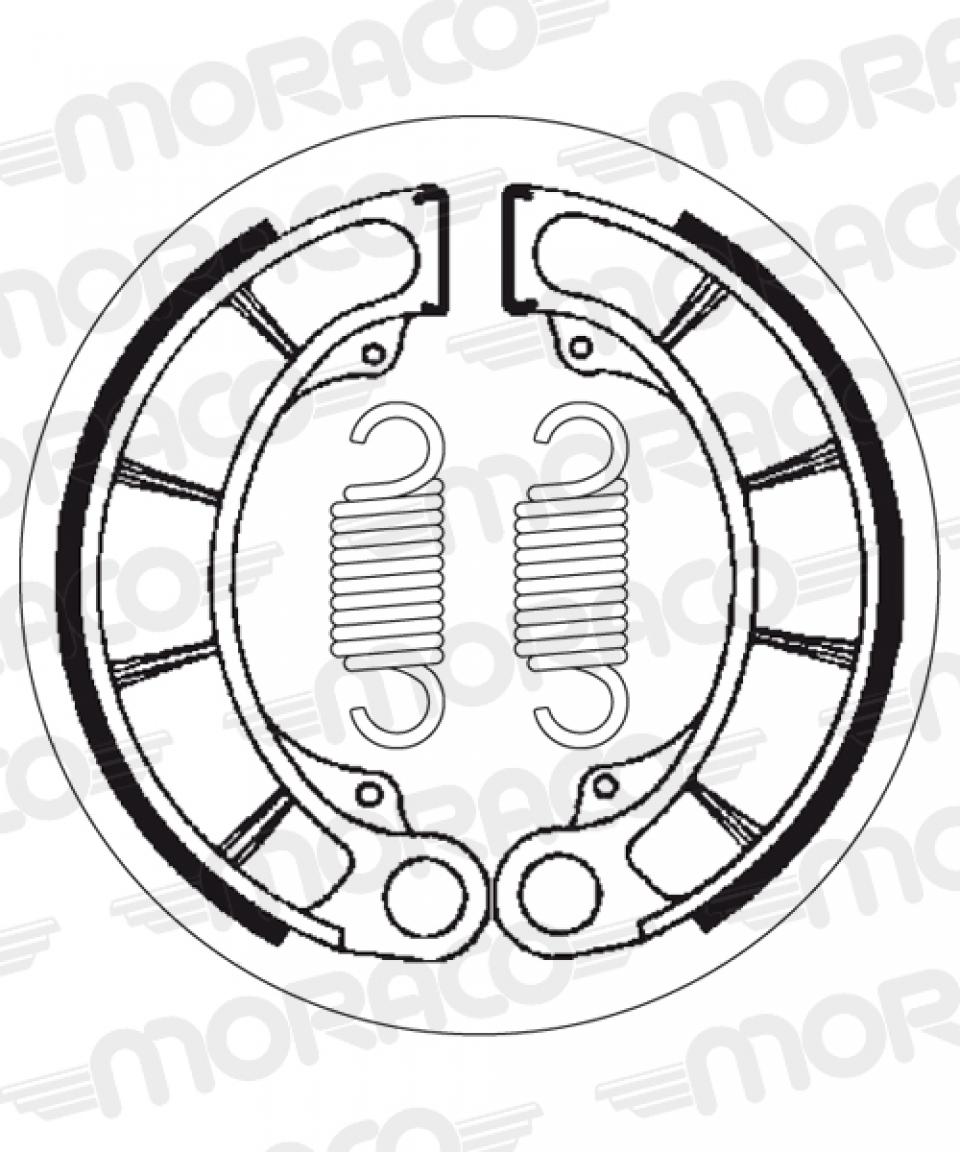 Mâchoire de frein SBS pour Auto 2059 Neuf