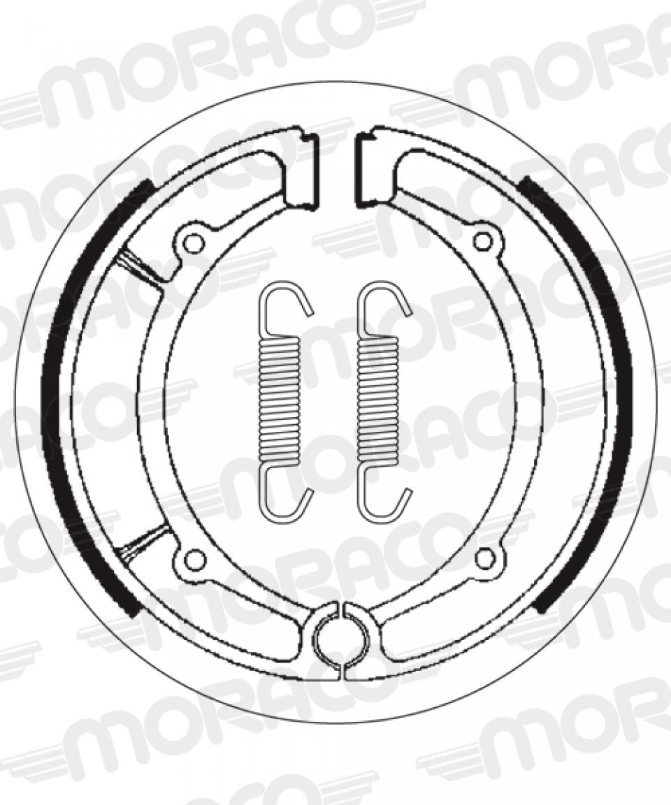Mâchoire de frein SBS pour Auto 2066 Neuf