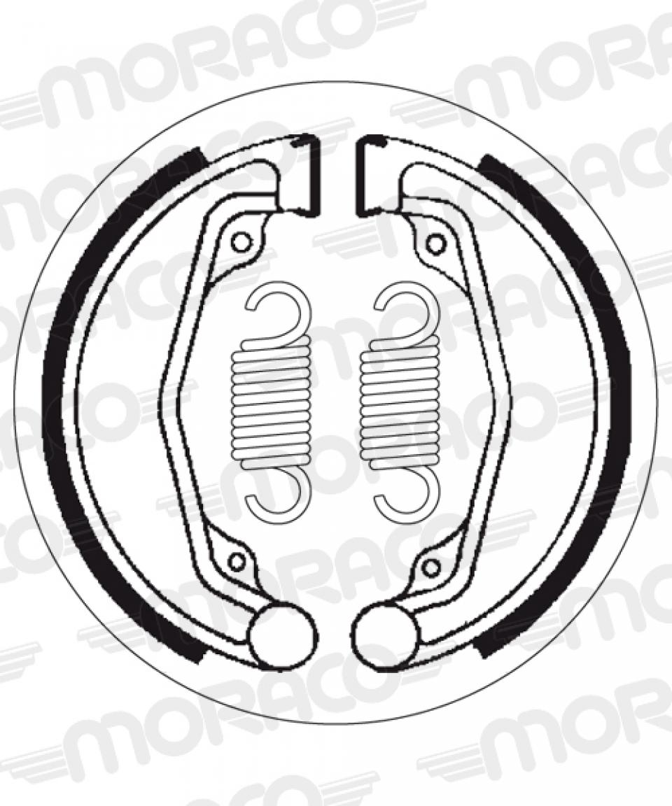 Mâchoire de frein SBS pour Auto 2068 Neuf