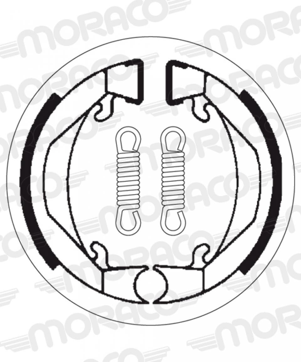 Mâchoire de frein SBS pour Auto 2074 Neuf