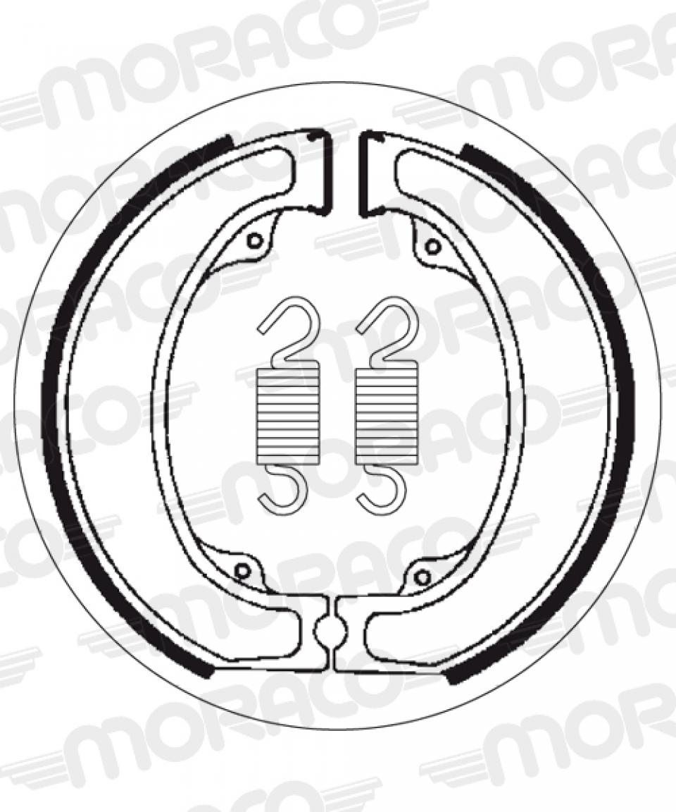 Mâchoire de frein SBS pour Auto 2075 Neuf
