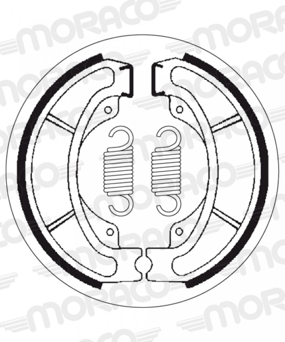 Mâchoire de frein SBS pour Auto 2082 Neuf