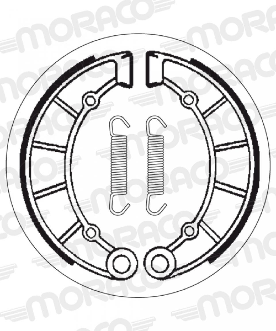Mâchoire de frein SBS pour Auto 2091 Neuf