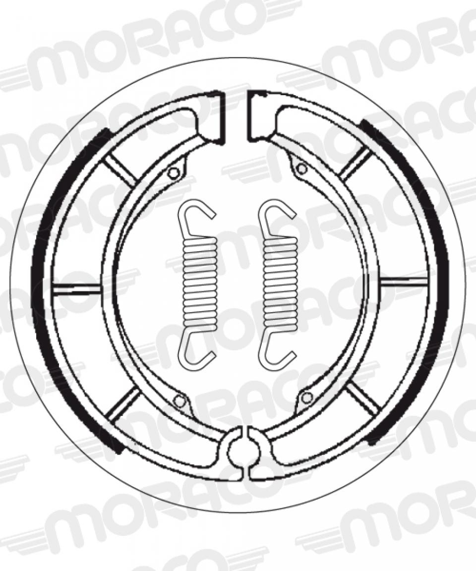 Mâchoire de frein SBS pour Auto 2098 Neuf
